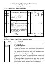 Đề cương ôn tập Học kì 2 Ngữ văn 11 năm 2024–2025 trường THPT Yên Dũng Số 2 (Bắc Ninh)